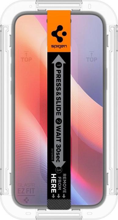 Immagine prodotto Spigen Glass.TR iPhone 15 6.1" "EZ FIT" trasparente szkło hartowane AGL06907 (1 Pezzo/i, Apple iPhone 15)