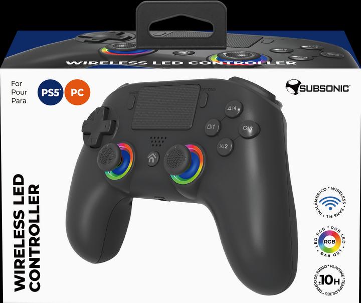 Image du produit Subsonic Wireless Controller Ps5 PS5/PS5 SLIM (PS4)