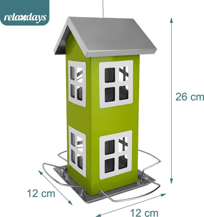 Actual product image Relaxdays feeder