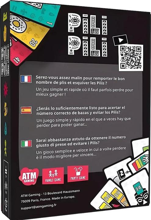 Produktbild ATM Gaming Pili Pili (Deutsch, 2 - 8 Spieler)