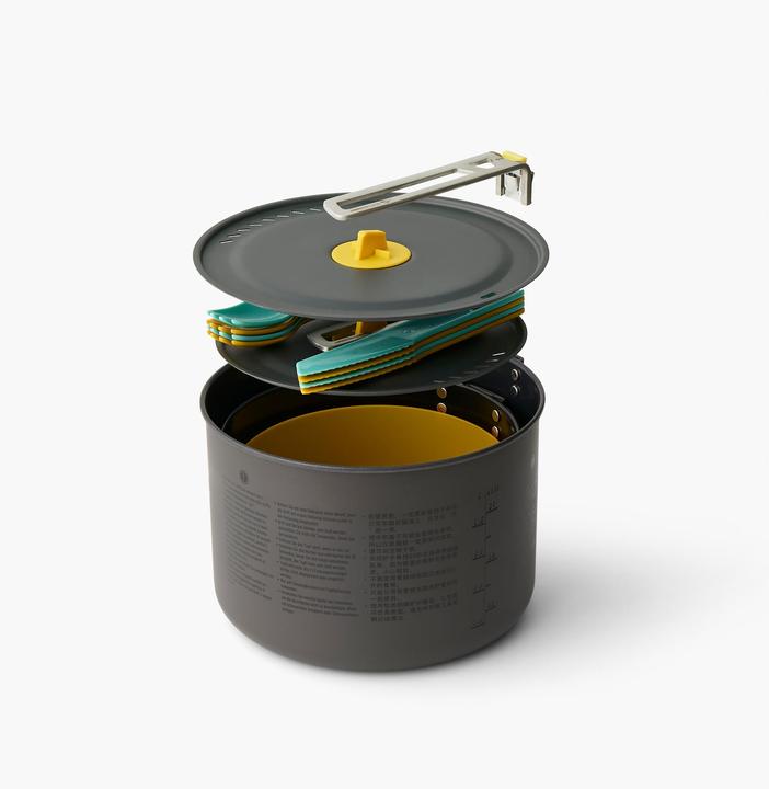Actual product image Sea To Summit Frontier Ultralight Two Pot Cook Set