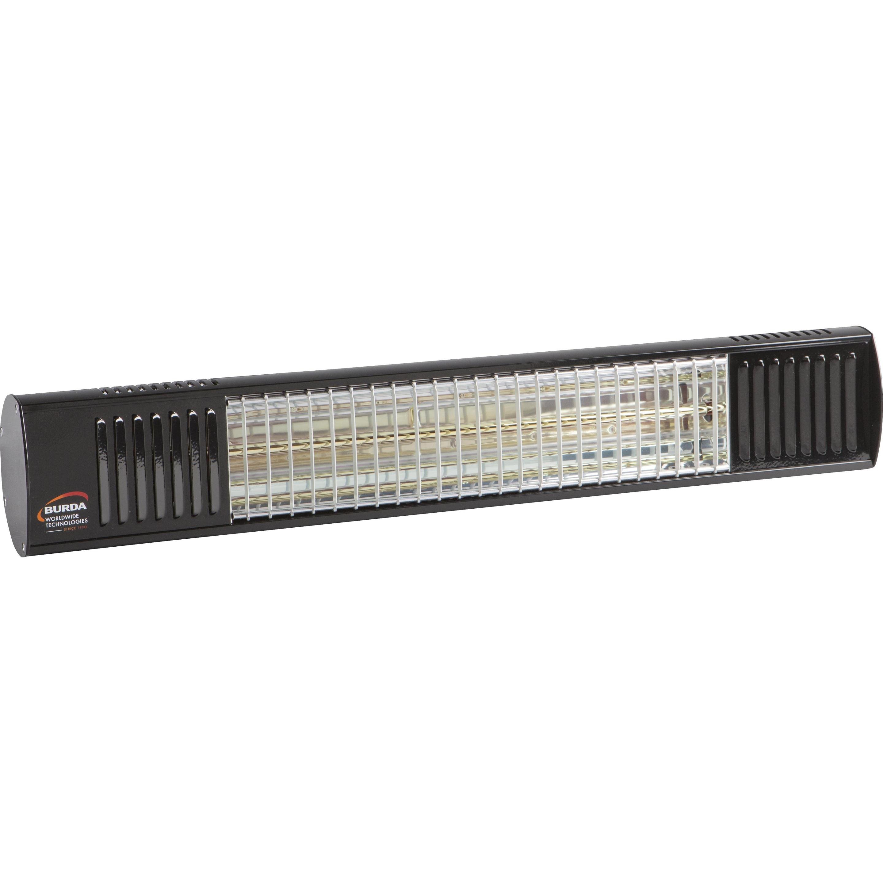 Burda URCAC165V9005, Heizstrahler, Schwarz