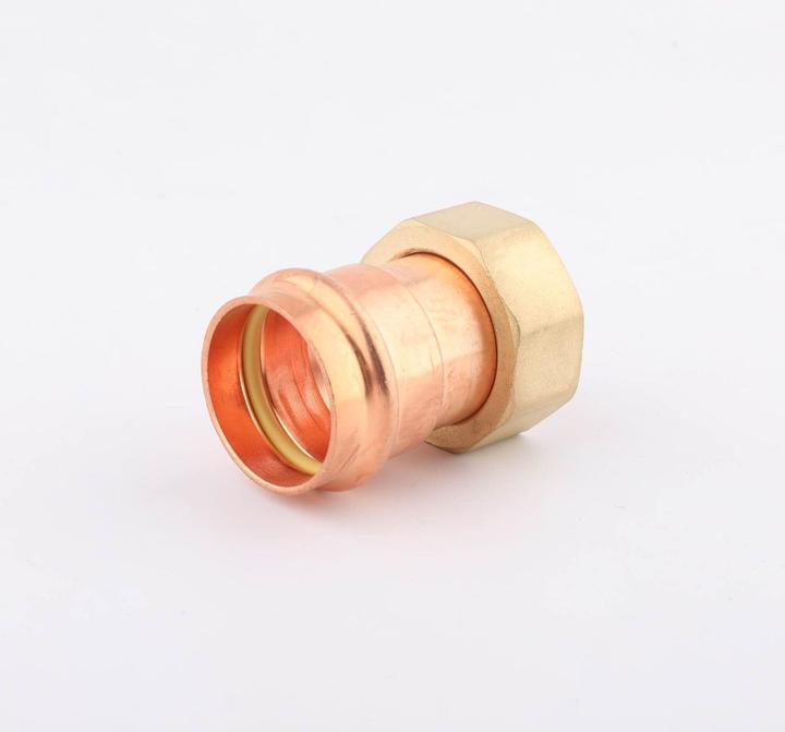 Magni HS Verschraubung Press Copper AQUAGAS V 22mmx3/4, IG, Messing (Press connection)