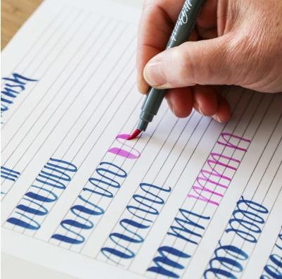 Immagine prodotto Online Callibrush Handlettering confezione da 5 (Multicolore, 5 x)