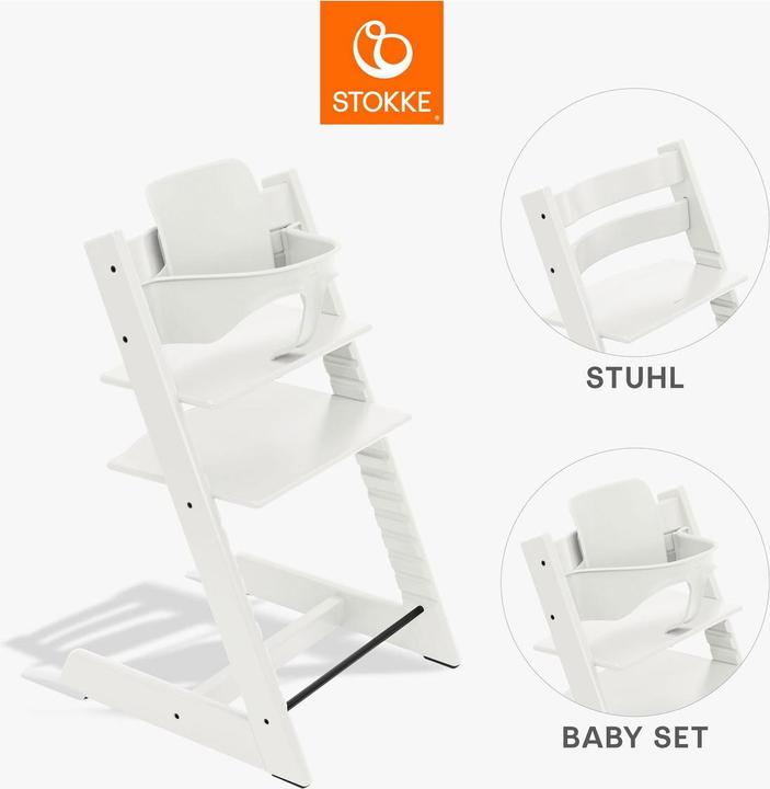 Immagine prodotto Stokke Tripp Trapp Bundle Baby Set (Seggiolone per scale)