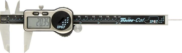 Actual product image tesa Caliper electron.200mm ZW. 0.01mm TWIN-CAL IP (5 cm)
