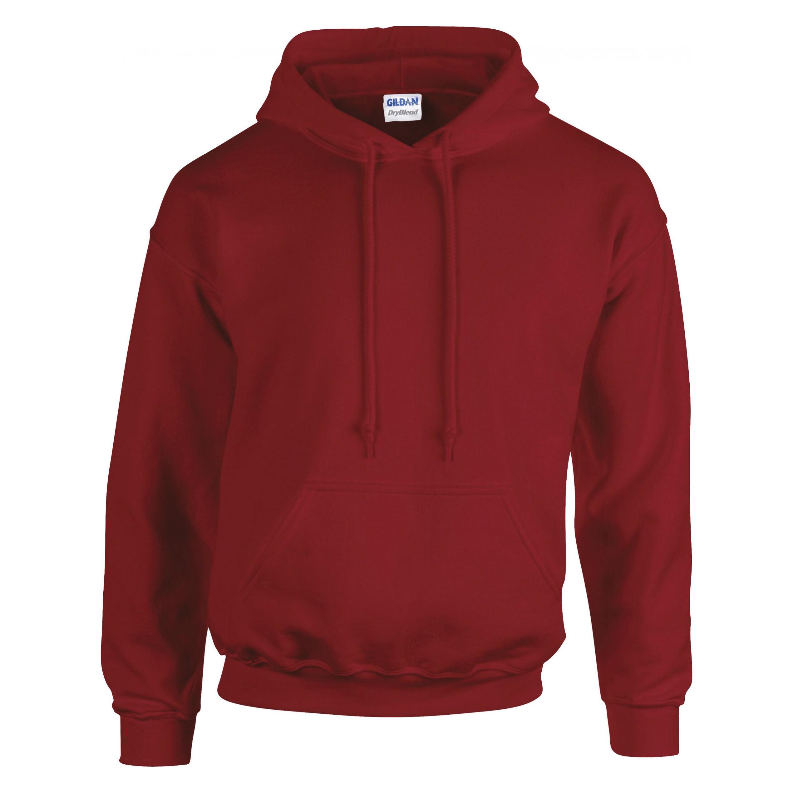 Gildan, Damen, Pullover, Heavy Blend , Rot, (L)