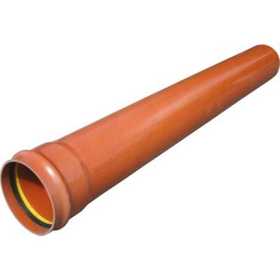 Thumbnail - Uponor, Zubehör Sanitärinstallation, PVC-kloakrør 400x3000mm SN8 - enkeltlagsrør, EN1401.