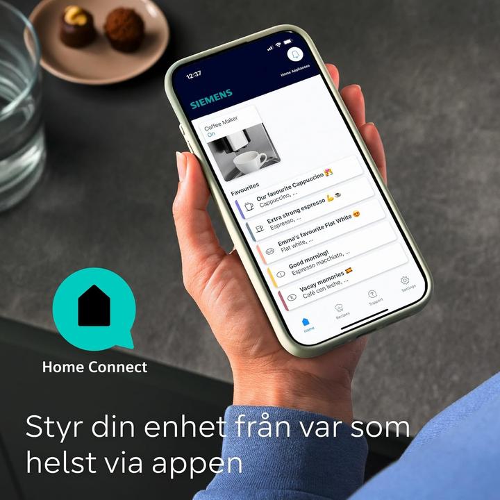 Productafbeelding Siemens EQ500 TP516RX3 - Volautomatische espressomachine - Classic Connect - RVS (TP516RX3)