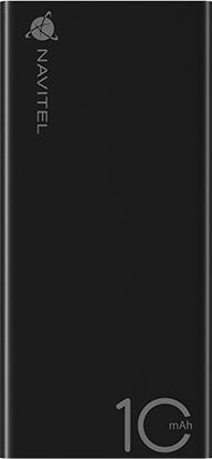 Actual product image Devia Powerbanka Navitel PWR10 AL ÄernÃ¡ (10000 mAh, 22.50 W, 37 Wh)