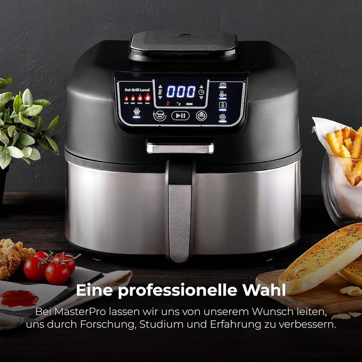 Actual product image MasterPRO 5-in-1 smokeless grill
