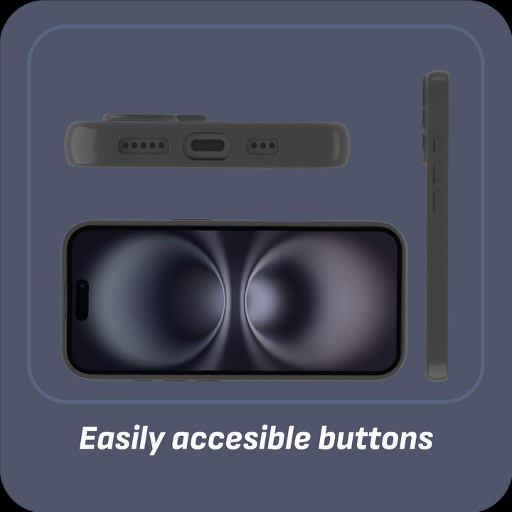 Actual product image Cazy Soft TPU protective cover (Apple iPhone 16)