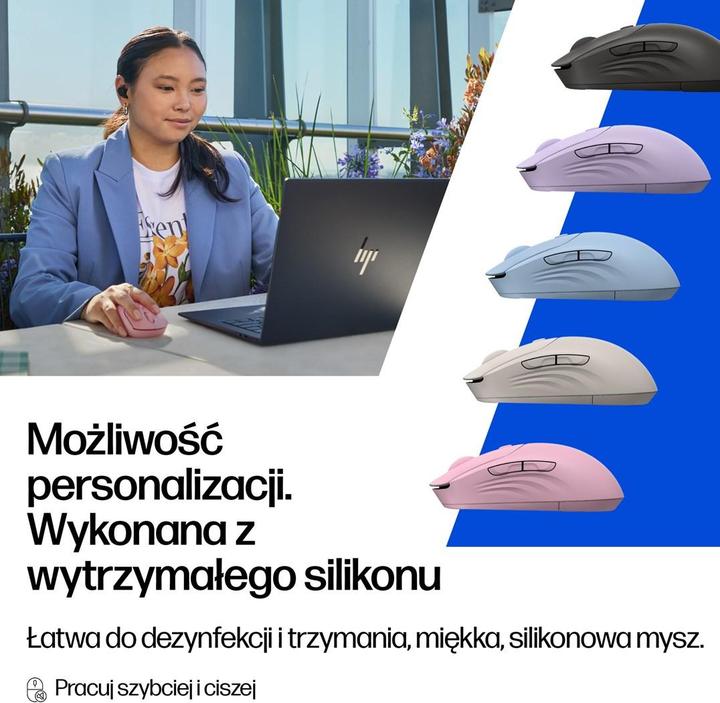 Actual product image HP 400 Quiet Maple Wireless Mouse (Wireless)