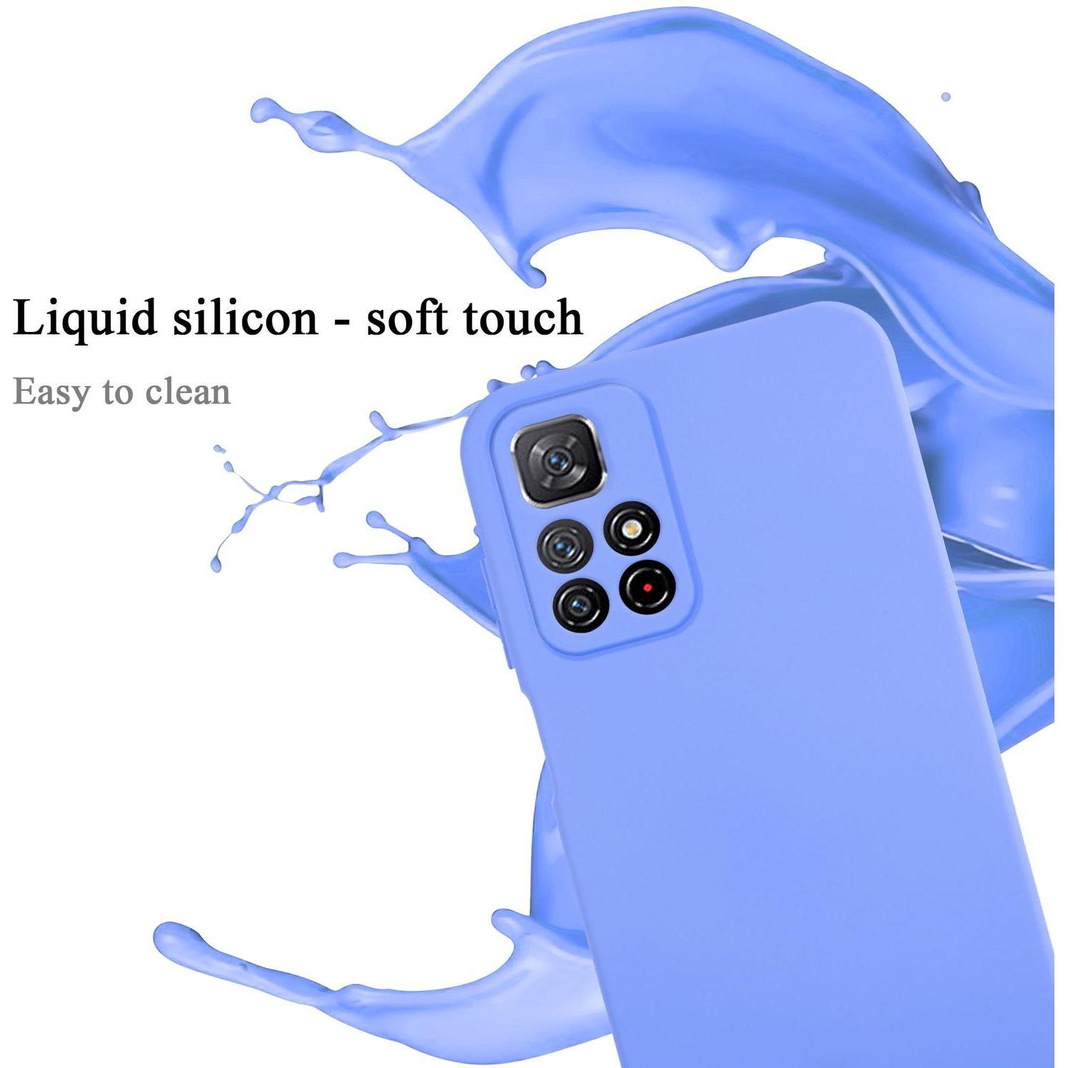 Thumbnail - Cadorabo Hülle für Redmi Note 11s 5G TPU im Liquid Schutz Design (Xiaomi Redmi Note 11S 5G), Smartphone Hülle, Violett