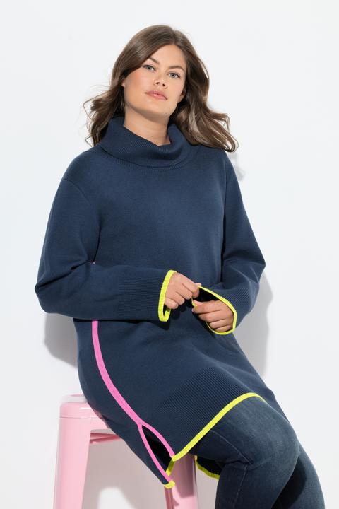 Actual product image Laurasøn Longstrickpullover, Langarm, Rollkragen (42)