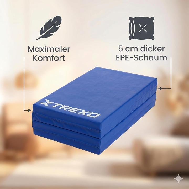 Produktbild Trexo Klappbare Gymnastikmatte