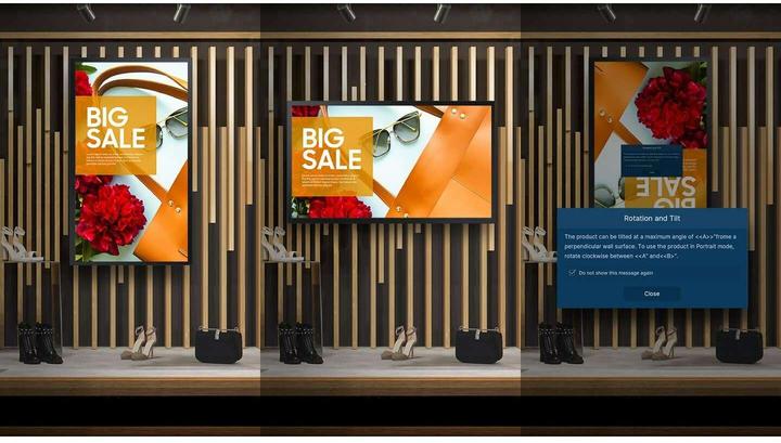 Produktbild Samsung QM55B-T (3840 x 2160 Pixel, 55")