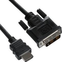 Produktbild Konnix Câble vidéo HDMI / DVI-D Single Link Mâle 5m (5 m)