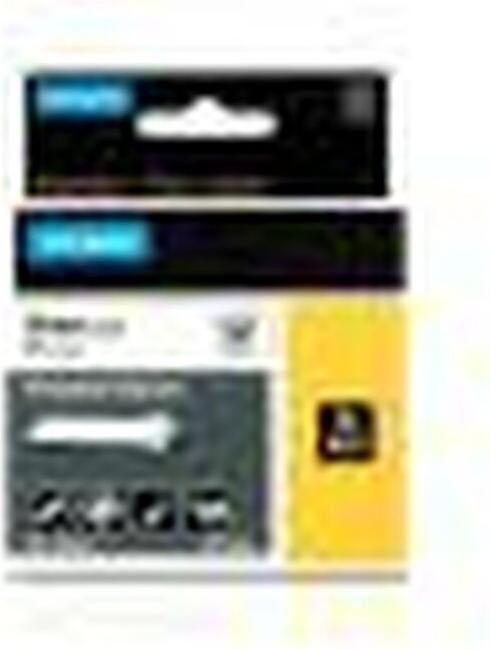 Actual product image Dymo Rhino nylon ribbon, white (2.40 cm, Multicoloured)
