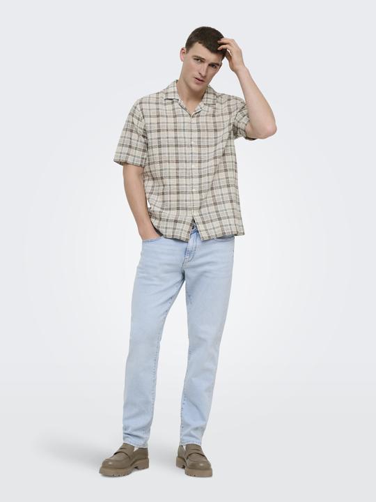 Immagine prodotto Only & Sons ONSCAIDEN Leinen Hawaii-Hemd Hawaii-Hemd (M)