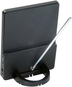 Actual product image Vivanco TVA 400, Full HD indoor antenna 42 dB max. DVB-T/T2, DAB/FM radio (Indoor antenna, 42 dB, DVB-T / -T2)