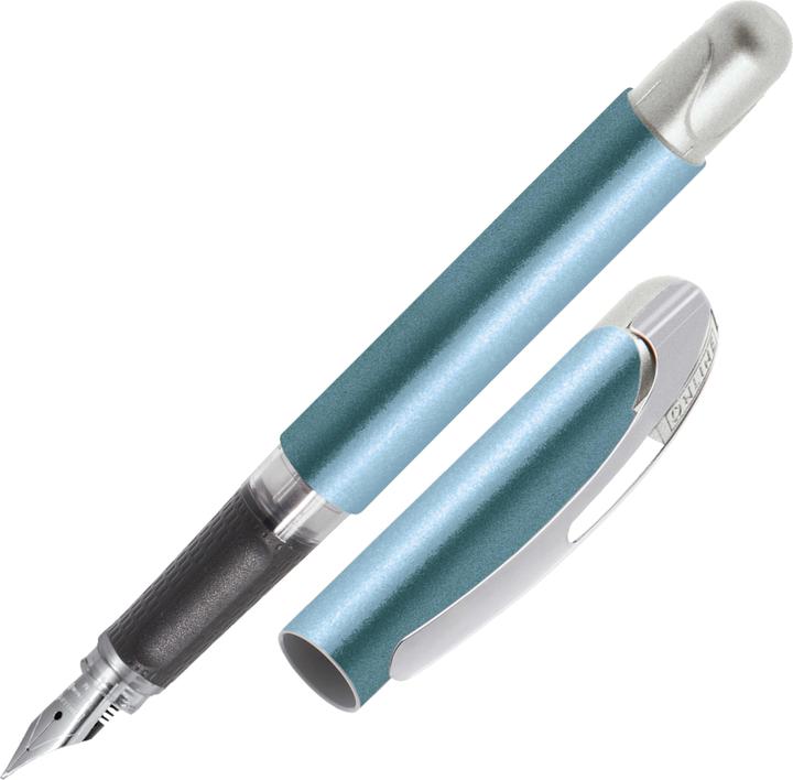 Produktbild Online Füllhalter College M 12583/3D Metallic Blue (Metallic Blue, 1x)