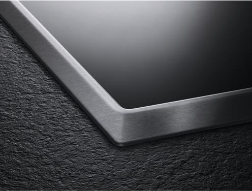 Image du produit AEG IKE84445XB - Noir - Inox - Intégré - 80 cm - Halogène - Verre - 4 Zone(