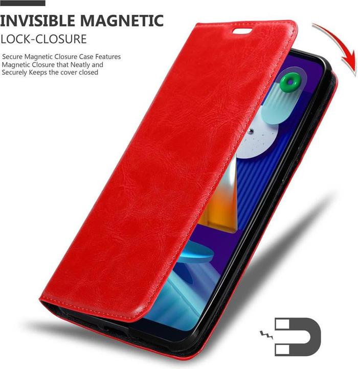 Immagine prodotto Cadorabo Copertina magnetica invisibile del libro (Samsung Galaxy A11, Samsung Galaxy M11)