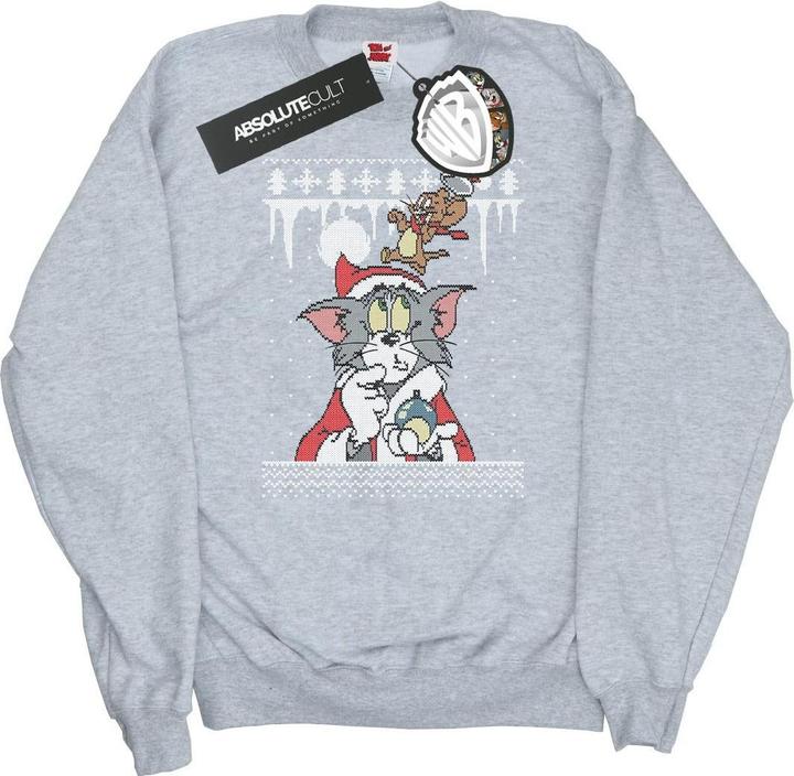 Produktbild Tom & Jerry Christmas Fair Isle Sweatshirt (M)