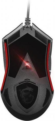 Actual product image MSI CLUTCH GM08 Optical Gaming Mouse "4200 DPI Optical Sensor, 6 Programmable buttons (Cable)