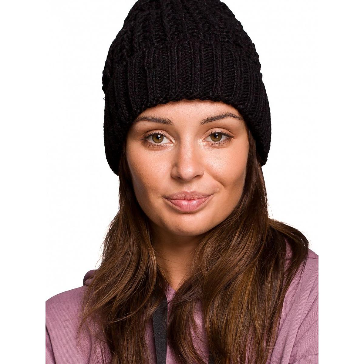 BE Knit, Mütze, Mütze, Schwarz