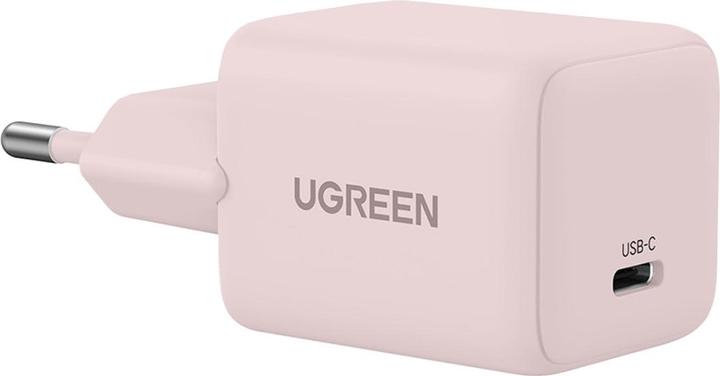 Actual product image Ugreen - Wall Charger X512 (55556) - USB-C, GaN, Fast Charging, 20W, PD3.0, QC4, 3A - Pink (20 W)