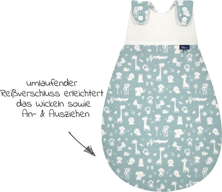 Produktbild Alvi Schlafsäcke Baby-Mäxchen Aussensack - Animals -