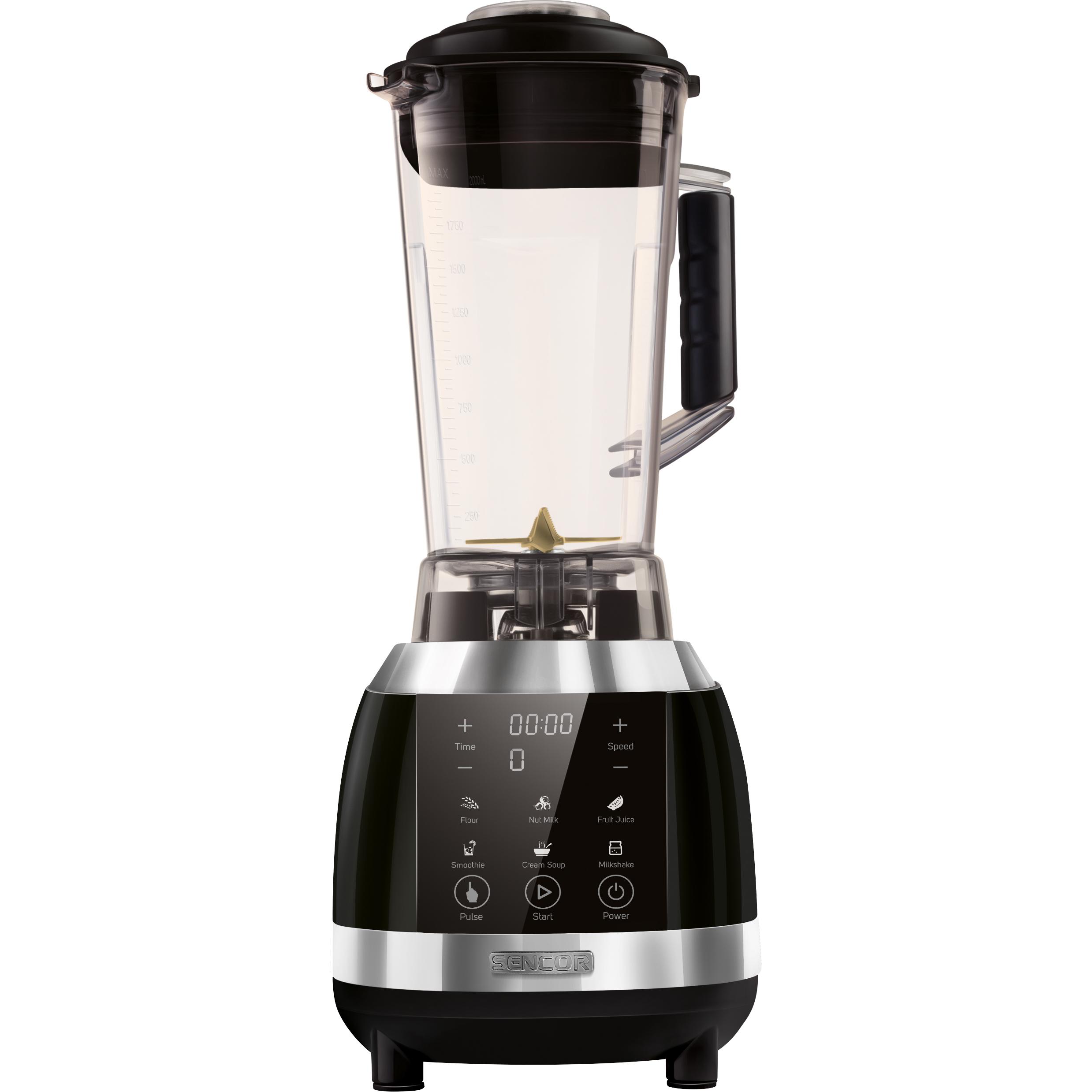 Sencor SBU 7730BK, Standmixer, Schwarz, Silber
