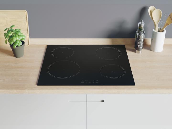 Actual product image Candy Idea CI642CBB Black Integrated 59 cm Zone Induction Hob 4 Zone(s)