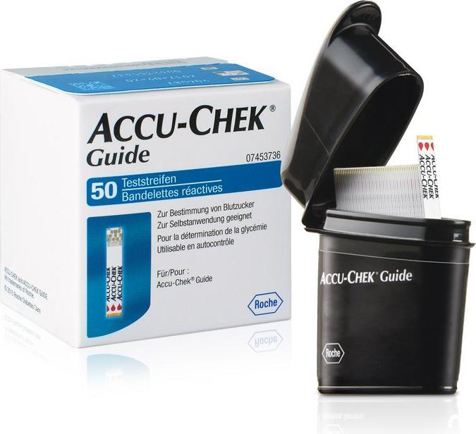 Produktbild Accu-Chek Guide Teststreifen (50) (Teststreifen)
