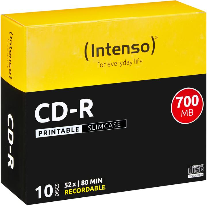 Produktbild Intenso CD-R 700MB/80min (10 x)