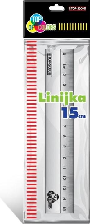 Produktbild TOP Aluminiumlineal 15 cm (15 cm)