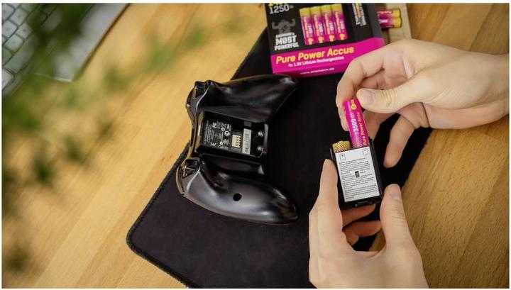 Actual product image Ansmann High-quality AA size lithium batteries (4 pcs., AA, 3500 mAh)