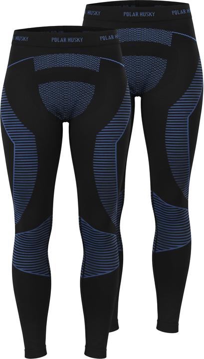 Normani 2 x Thermounterhose Lange Skiunterwäsche für Damen - 9876 (36, 38)