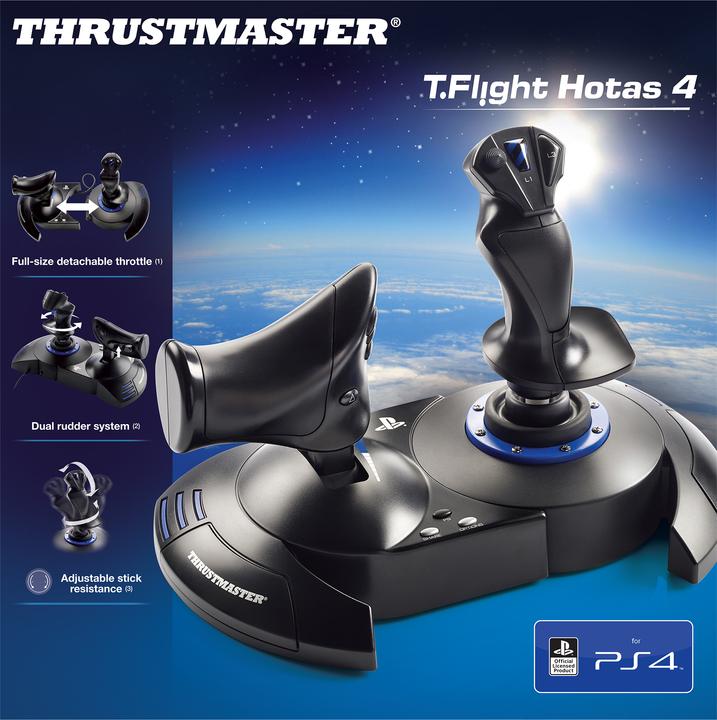Image du produit Thrustmaster T. Flight Hotas 4 (PC, PS4)
