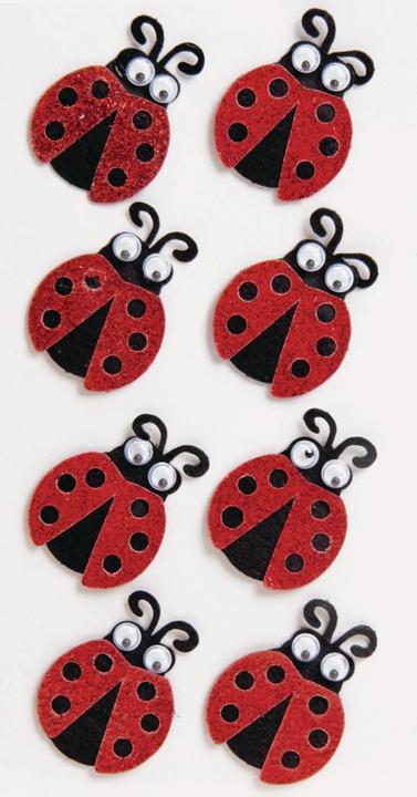 Heyda Marienkäfer (8 Sticker)