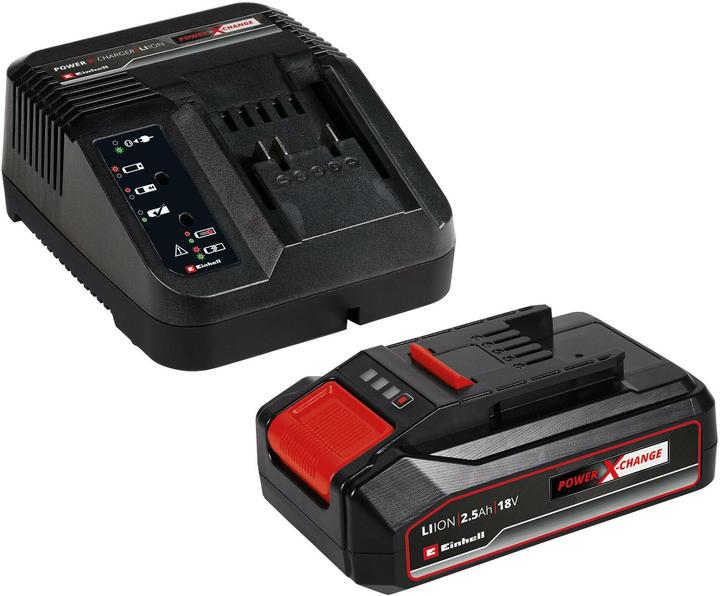 Actual product image Einhell Battery-powered compressor Pressito 18/25 Hybrid Kit (7 bar)