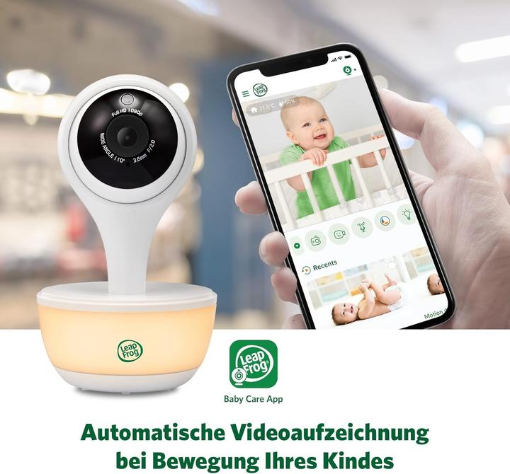 Produktbild Leapfrog Smartes Video-Babyphone LF815HD (Babyphone mit Kamera, 300 m)