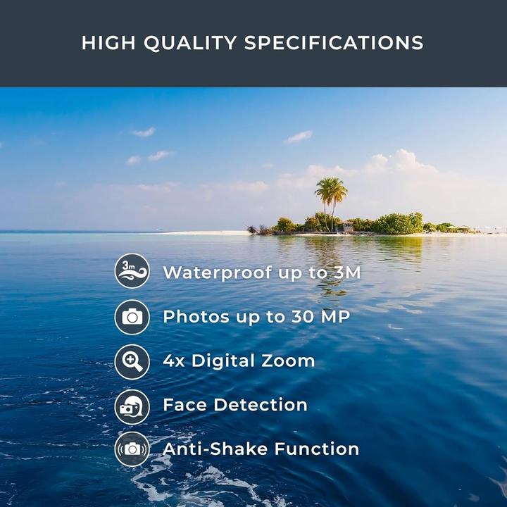 Actual product image Easypix Aquapix W3027 Wave (5 Mpx)