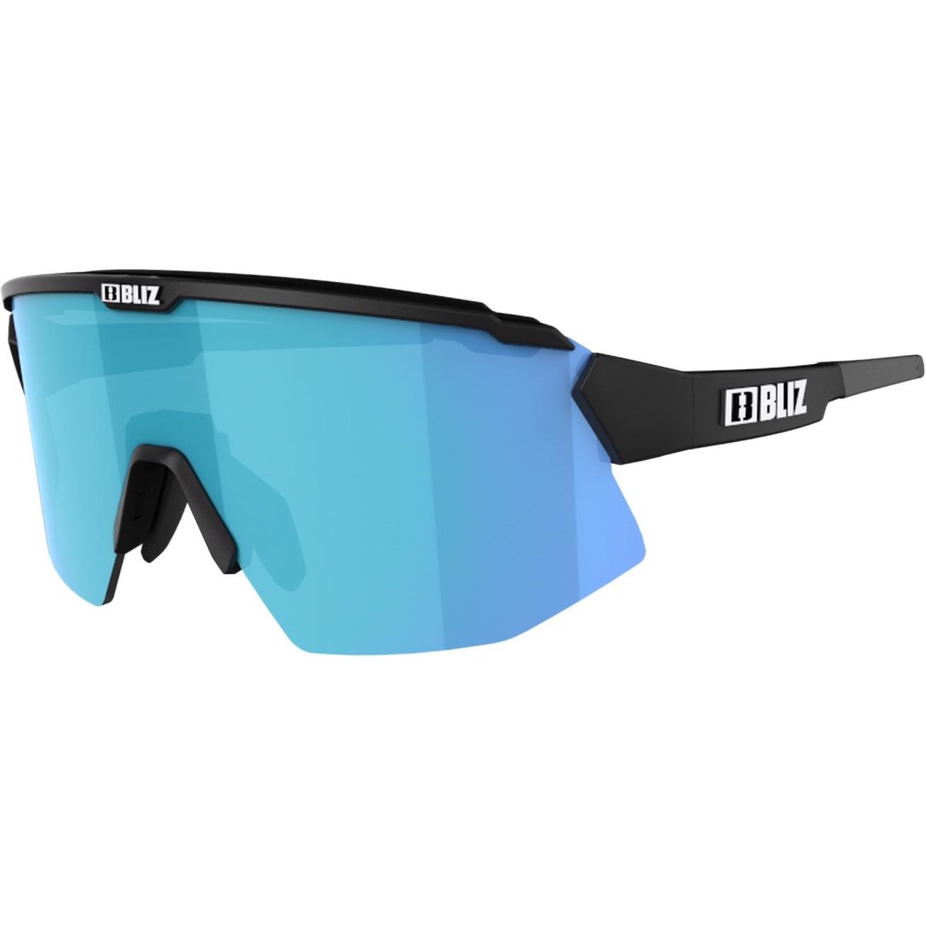 Thumbnail - Bliz, Unisex, Sportbrille, Breeze Small (Matt Black, Brown w Blue multi, Orange), Schwarz, Blau