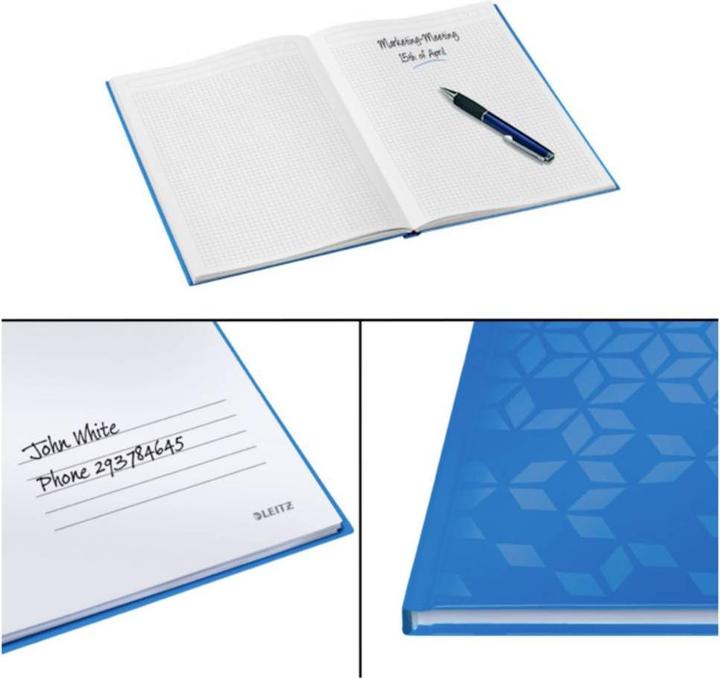 Actual product image Leitz Wow (A5, Checked, Hardcover)