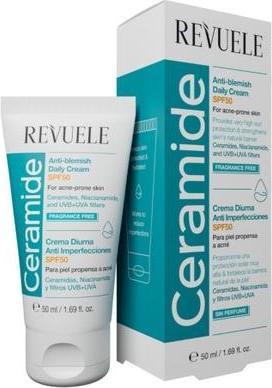 Actual product image Revuele Ceramide Anti-Blemish Day Cream SPF50 50ml (50 ml, Day cream, SPF 50)