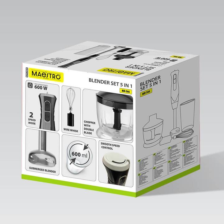Actual product image Maestro Blender zestaw 500W MR-566