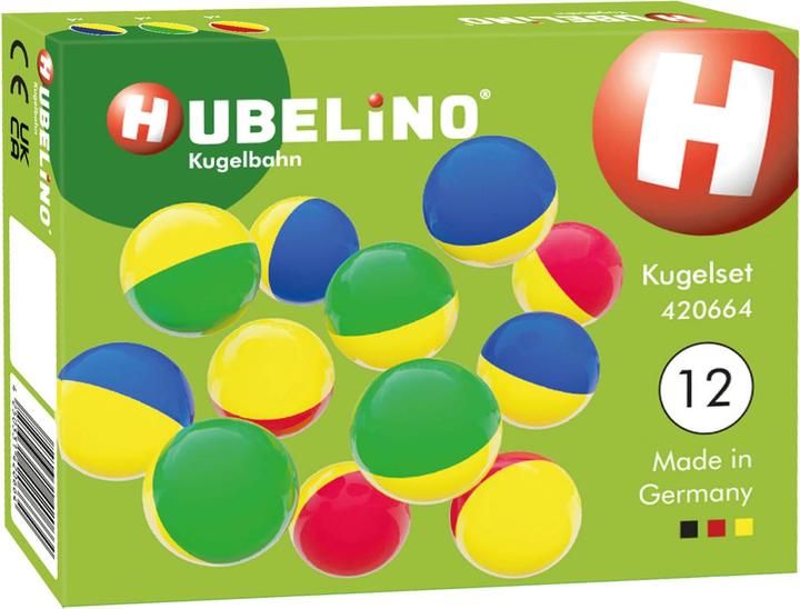 Actual product image Hubelino Ball track: Ball set (12 pieces)